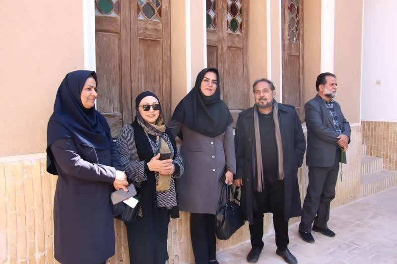 بازدید هنرمندان مطرح کشوری از جاذبههای گردشگری اردکان