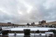 پایش بناهای تاریخی استان اصفهان پس از بارش اولین برف زمستانی انجام شد