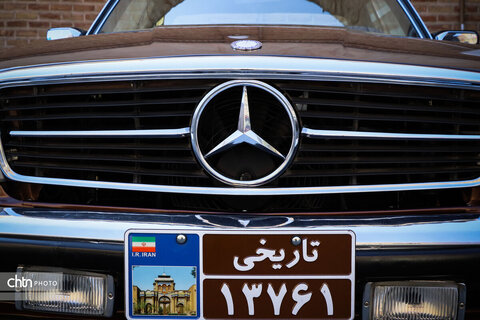 آیین رونمایی از اولین خودروها با پلاک‌ تاریخی در آذربایجان‌شرقی