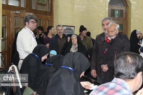 حضور مردم فهیم  استاندر پای صندوق‌های رای در مساجدتاریخی زنجان