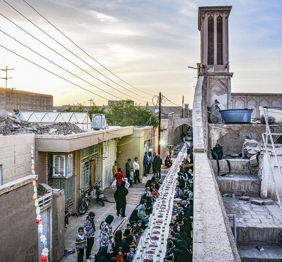 مراسم افطاری محله گلچینان یزد ثبت ملی خواهد شد