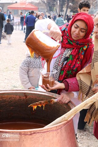 جشنواره سمنوپزان در فرهنگسرای شهروند در شهرستان بجنورد