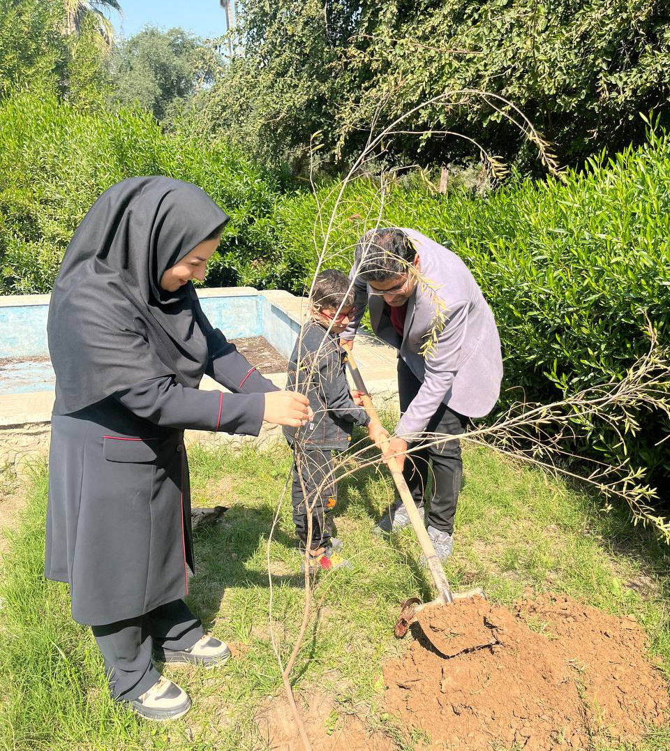 برگزاری آیین روز درختکاری در باغ‌موزه هفت‌تپه