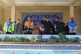 برگزاری رزمایش ترافیکی و خدمات سفر نوروزی استان یزد