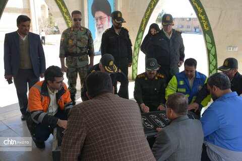 برگزاری رزمایش ترافیکی و خدمات سفر نوروزی استان یزد