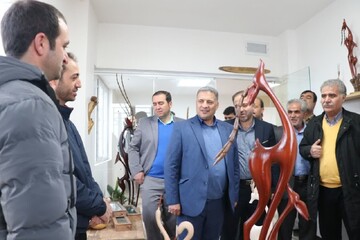افتتاح بازارچه دائمی صنایع دستی در خنداب مرکزی