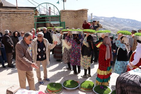 مراسم سنتی سبزه بران روستای دیزباد علیا