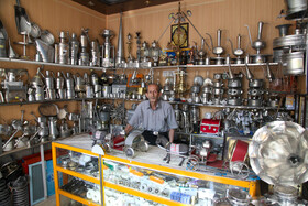 وداع با آخرین استاد حلبی‌سازی سنتی همدان/ روایتی از زندگی و میراث استاد ضرابیان