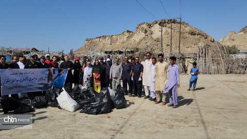 سواحل مکران از زرآباد تا گواتر پاک‌سازی شد  