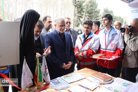 افتتاح پایگاه های خدمات سفر نوروزی استان البرز