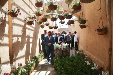 بازدید استاندار یزد از بافت تاریخی و روند برگزاری رویدادهای رمضانی _ نوروزی