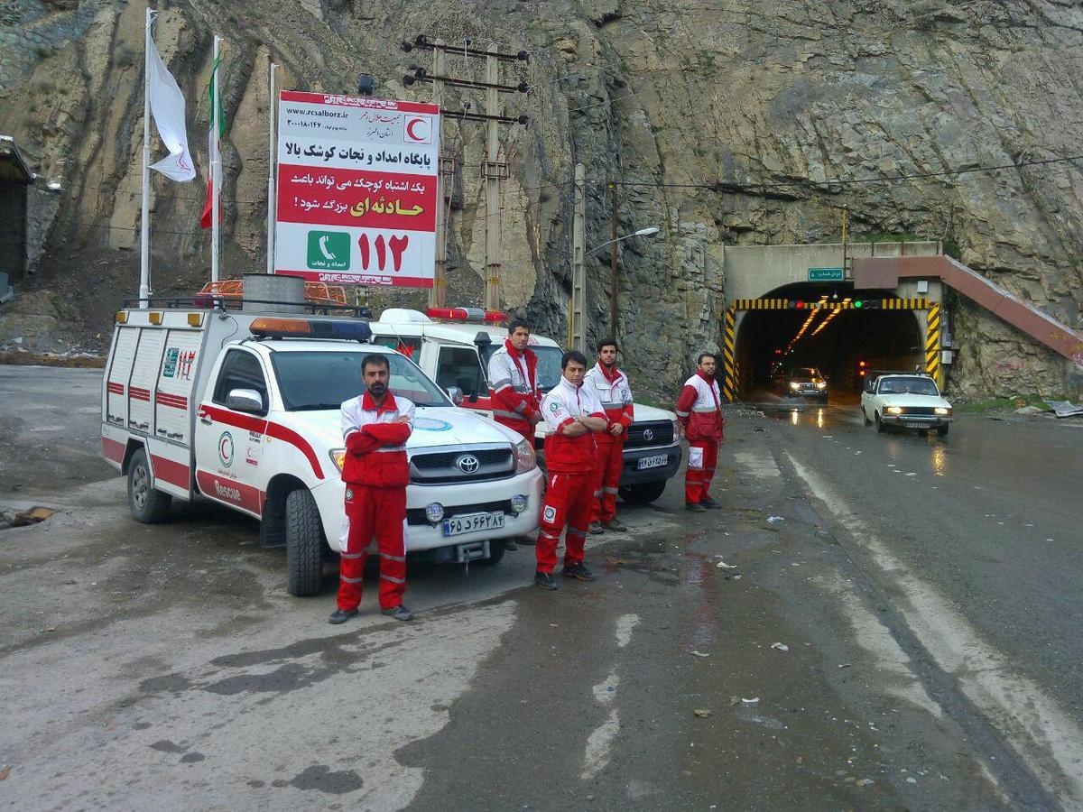 امدادرسانی به ۳۴ هزار نفر در نوروز/ کاهش ۱۶ درصدی عملیات جاده‌ای در محورهای برون شهری/ بیشترین عملیات در اصفهان، فارس و مازندران