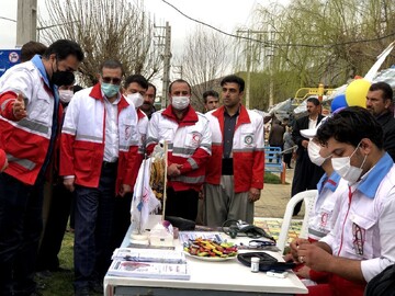 آماده‌باش ۲۱ پایگاه هلال احمر در کرمانشاه برای نوروز