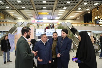 بازدید مدیران ستاد اجرایی خدمات سفر تهران از فرودگاه مهرآباد