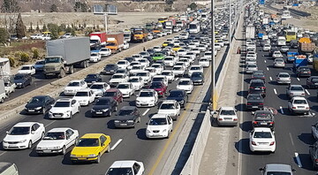 تردد بیش از ۴میلیون خودرو از محورهای قزوین