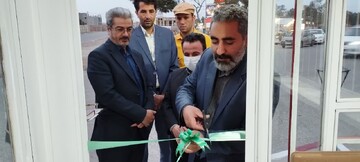 افتتاح ایستگاه راهنمای مسافر در ورودی شهر اسلامیه شهرستان فردوس