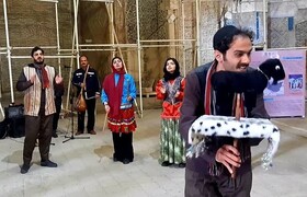 اجرای مراسم آیینی در پایگاه میراث جهانی گنبد سلطانیه