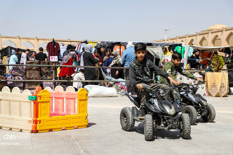 گذری بر بازار مکاری نوروزی اصفهان