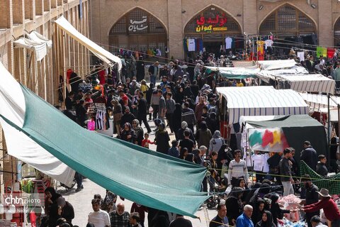 گذری بر بازار مکاری نوروزی اصفهان