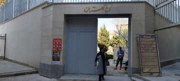 در ورودی کوچه تکیه دولت میراث جهانی کاخ گلستان بازگشایی شد