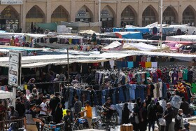بازار نوروزی دستفروشان اصفهان