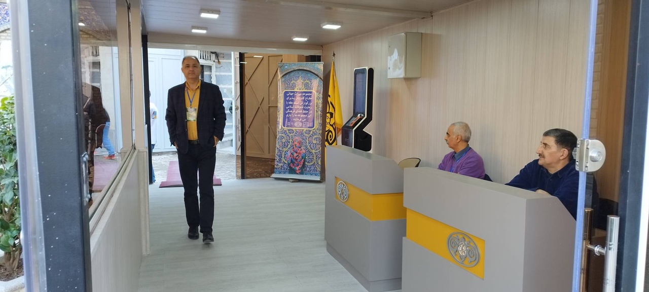 در ورودی کوچه تکیه دولت میراث جهانی کاخ گلستان بازگشایی شد