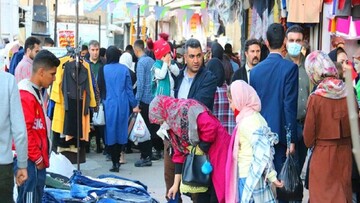 استقبال گسترده گردشگران از بازارچه مرزی جوانرود استان کرمانشاه