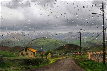 بارش برف و باران در محورهای کردستان و آذربایجان شرقی