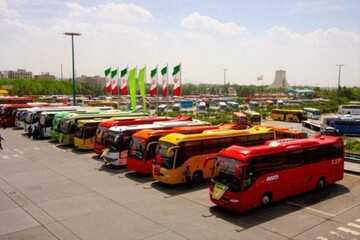 جابجایی بیش از ۳۱۰هزار نفر با وسایل حمل و نقل عمومی برون شهری استان تهران/ ثبت بیش از ۵ میلیون تردد در استان