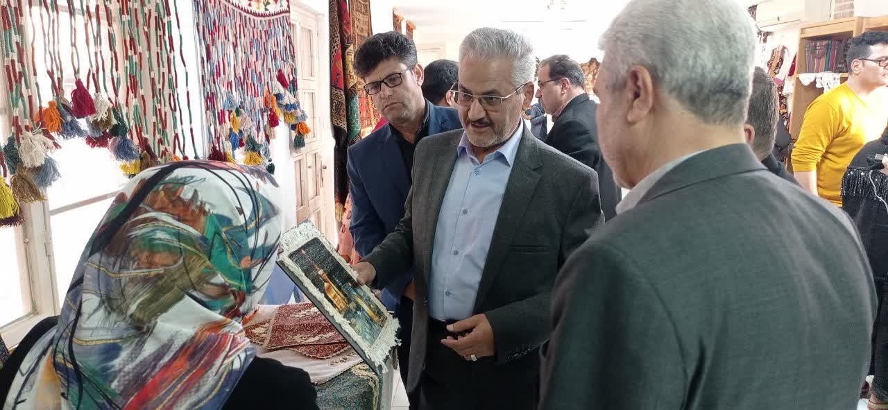 برپایی نمایشگاه نوروزی صنایعدستی در سایت موزه بندیان شهرستان درگز