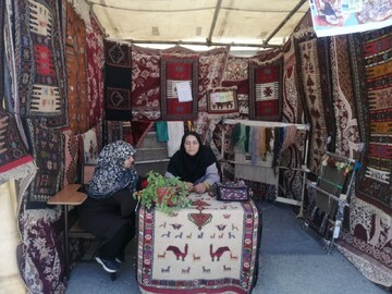 برپایی نمایشگاه صنایع‌دستی در شهرستان شیروان