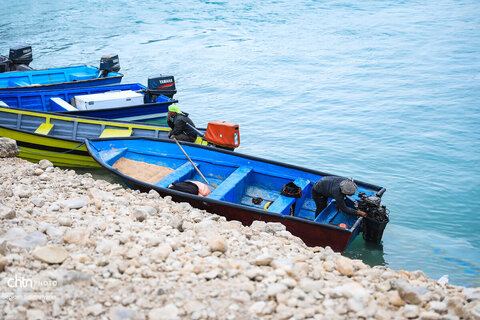 حال و هوای گردشگران نوروزی در اسکله رکعت دزپارت