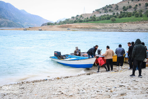 حال و هوای گردشگران نوروزی در اسکله رکعت دزپارت