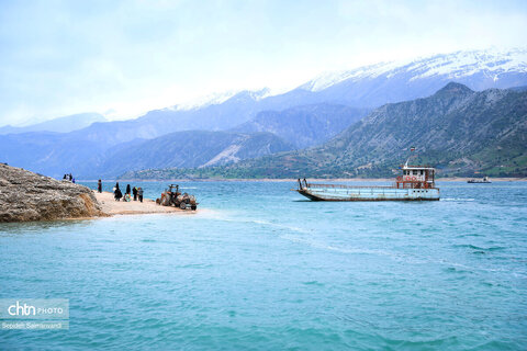 حال و هوای گردشگران نوروزی در اسکله رکعت دزپارت