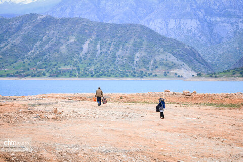حال و هوای گردشگران نوروزی در اسکله رکعت دزپارت