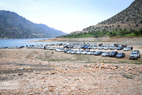 حال و هوای گردشگران نوروزی در اسکله رکعت دزپارت
