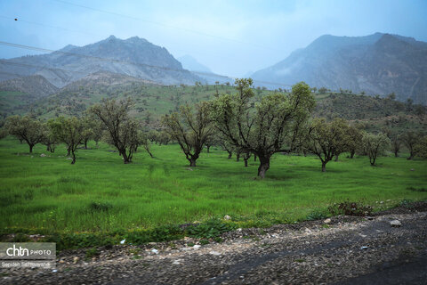 زیباییهای جاده ای خوزستان از اهواز تا دهدز