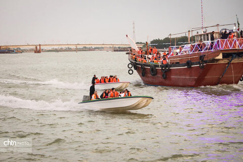 گردشگری آبی خرمشهر در ساحل خلیج همیشگی فارس