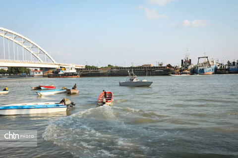 گردشگری آبی خرمشهر در ساحل خلیج همیشگی فارس