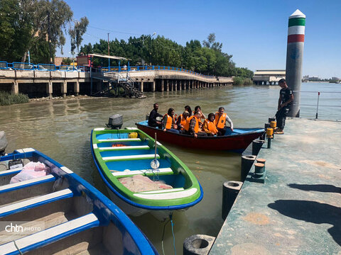 گردشگری آبی خرمشهر در ساحل خلیج همیشگی فارس
