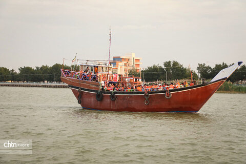گردشگری آبی خرمشهر در ساحل خلیج همیشگی فارس