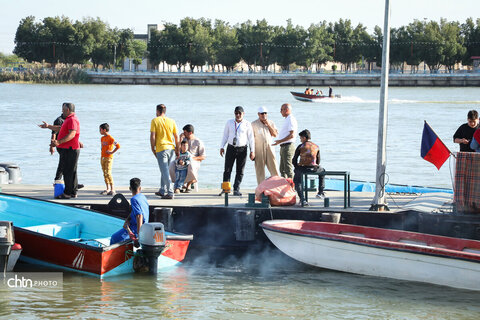 گردشگری آبی خرمشهر در ساحل خلیج همیشگی فارس
