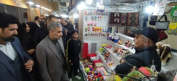 بازارچه موقت صنایع‌دستی در بوستان ملل ساری افتتاح شد