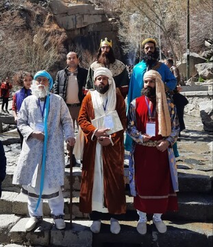 شادپیمایی نوروزی در محلات همدان
