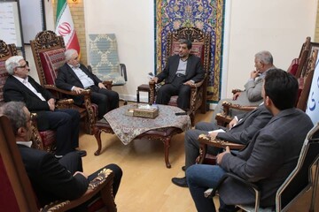 دیدار نماینده مردم سیرجان در مجلس شورای اسلامی با وزیر میراث‌فرهنگی 