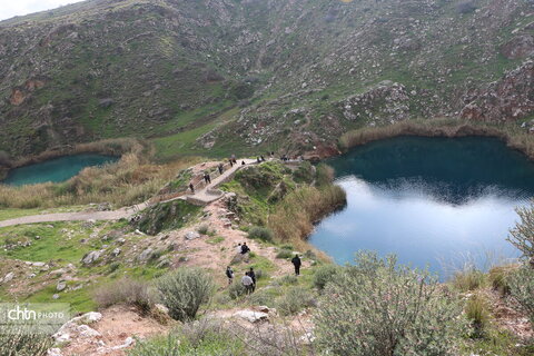 دریاچه دوقلوی سیاه گاو(دوقلو)، اعجاز طبیعت آبدانان