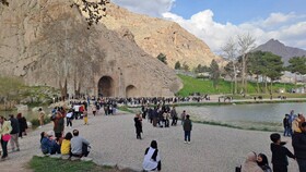 تاق‌بستان میزبان شایسته مهمانان نوروزی