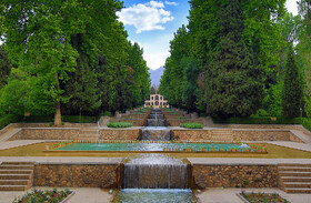 باغ شاهزاده ماهان در هشتمین روز فروردین ۱۴۰۳