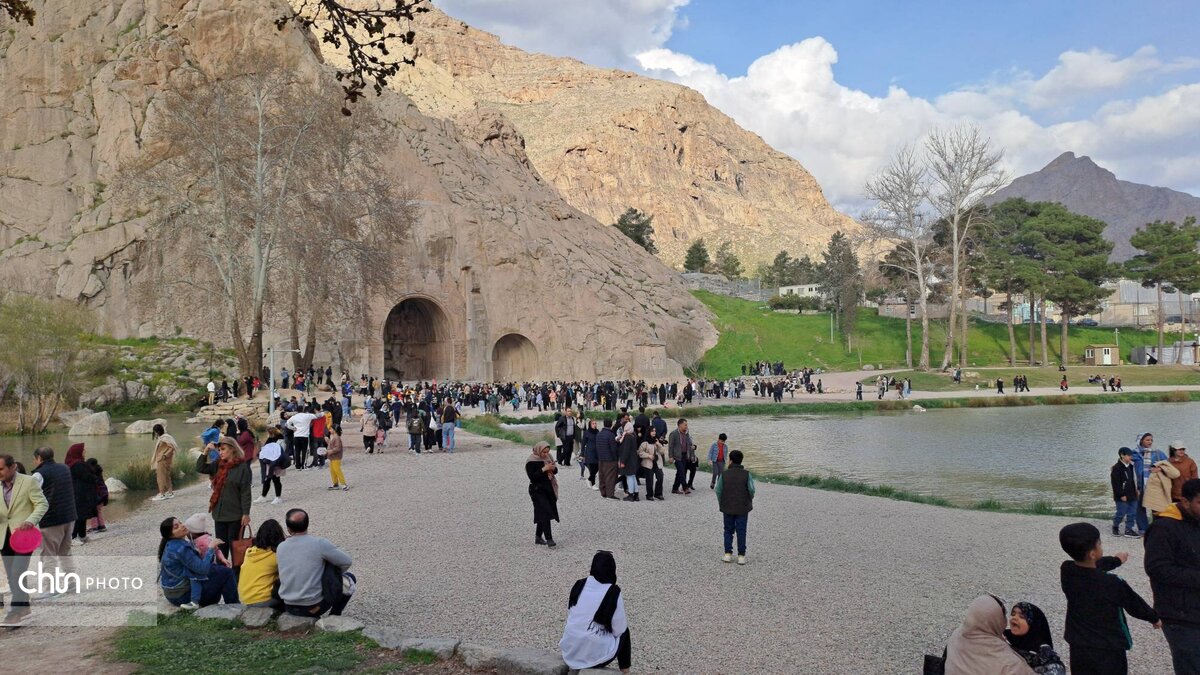 تاق‌بستان میزبان شایسته مهمانان نوروزی