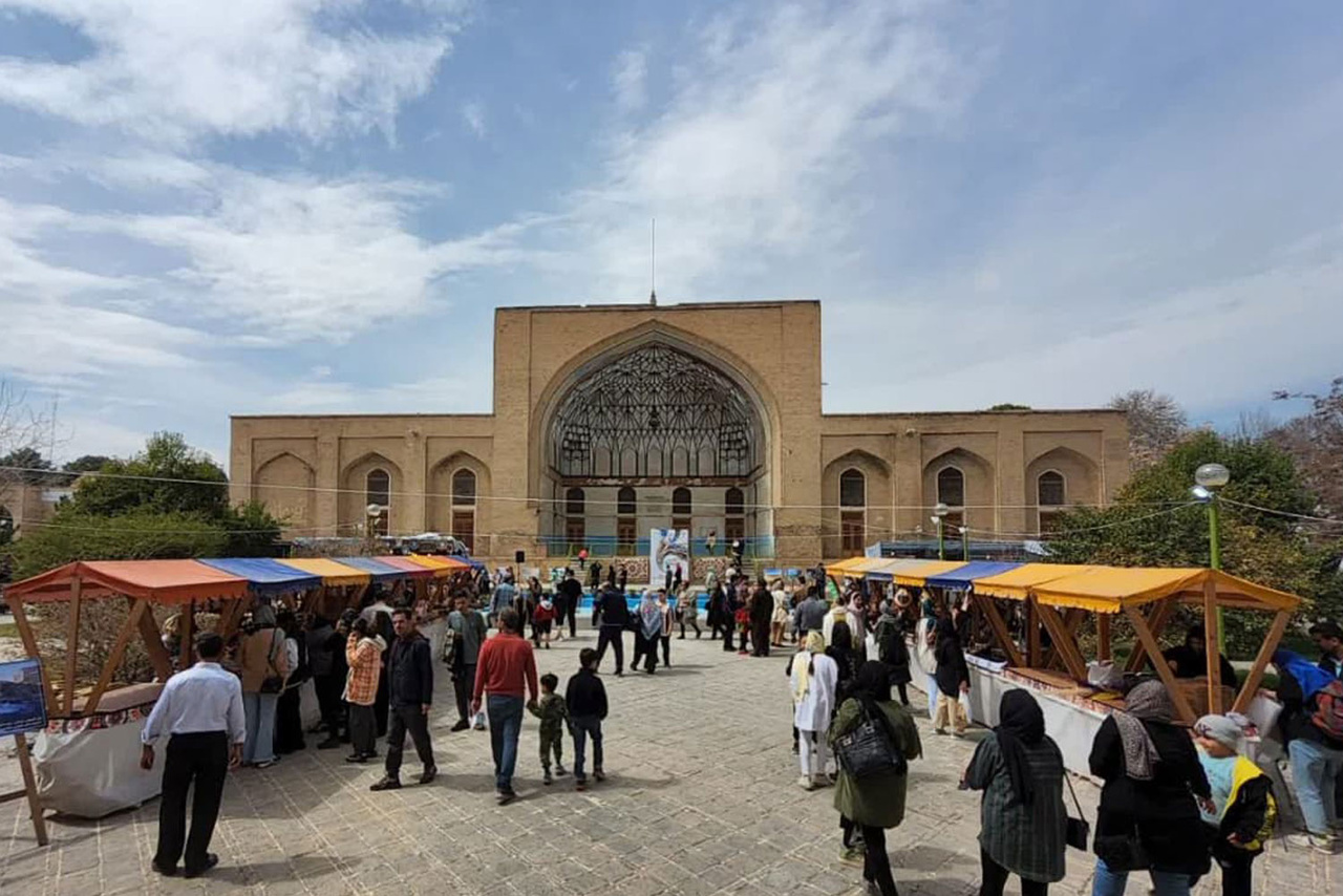 درهای تالار تیموری اصفهان پس از ۵ سال روی گردشگران نوروزی گشوده شد